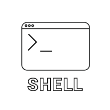 cachetage en mode shell